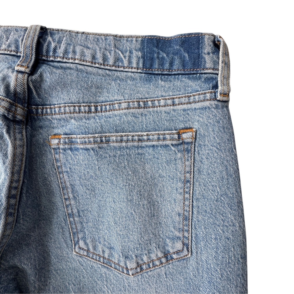 Abercrombie & Fitch The Baggy Low Rise Jeans Womens 27 4S Light Wash Blue NWT - Picture 10 of 12